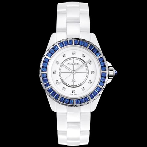 chanel j12 sapphire|Chanel j12 bezel.